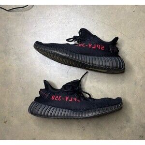 Adidas Yeezy Boost 350 V2 Black Red “Bred” SPLY-350 Men’s Size 11
